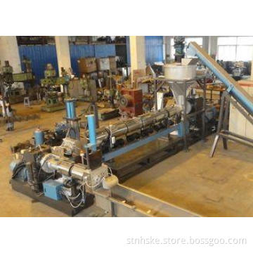 Durable Force Feeding PP Granulator , Waste Plastic Bag Rec